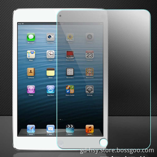 HUYSHE 2.5d tempered glass screen protectors for ipad air wholesale tempered glass screen protector